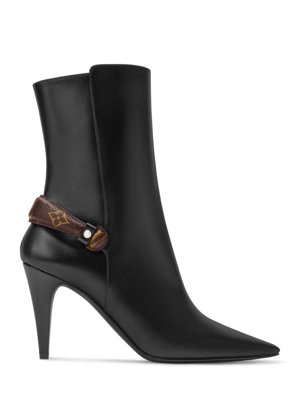 LOUIS VUITTON Legacy Monogram Ankle Boot 38